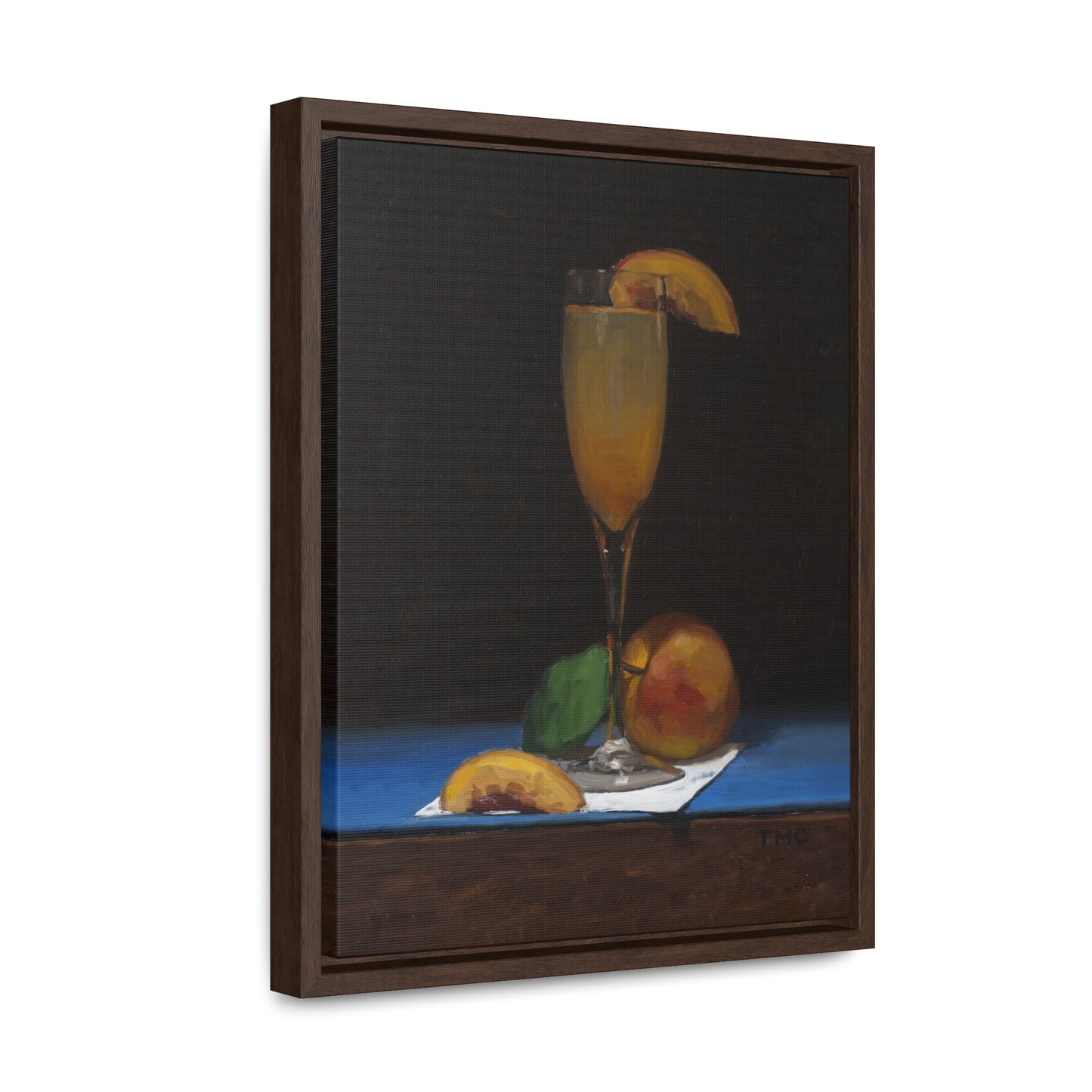 Todd M Casey: "Bellini" - Framed Canvas Reproduction