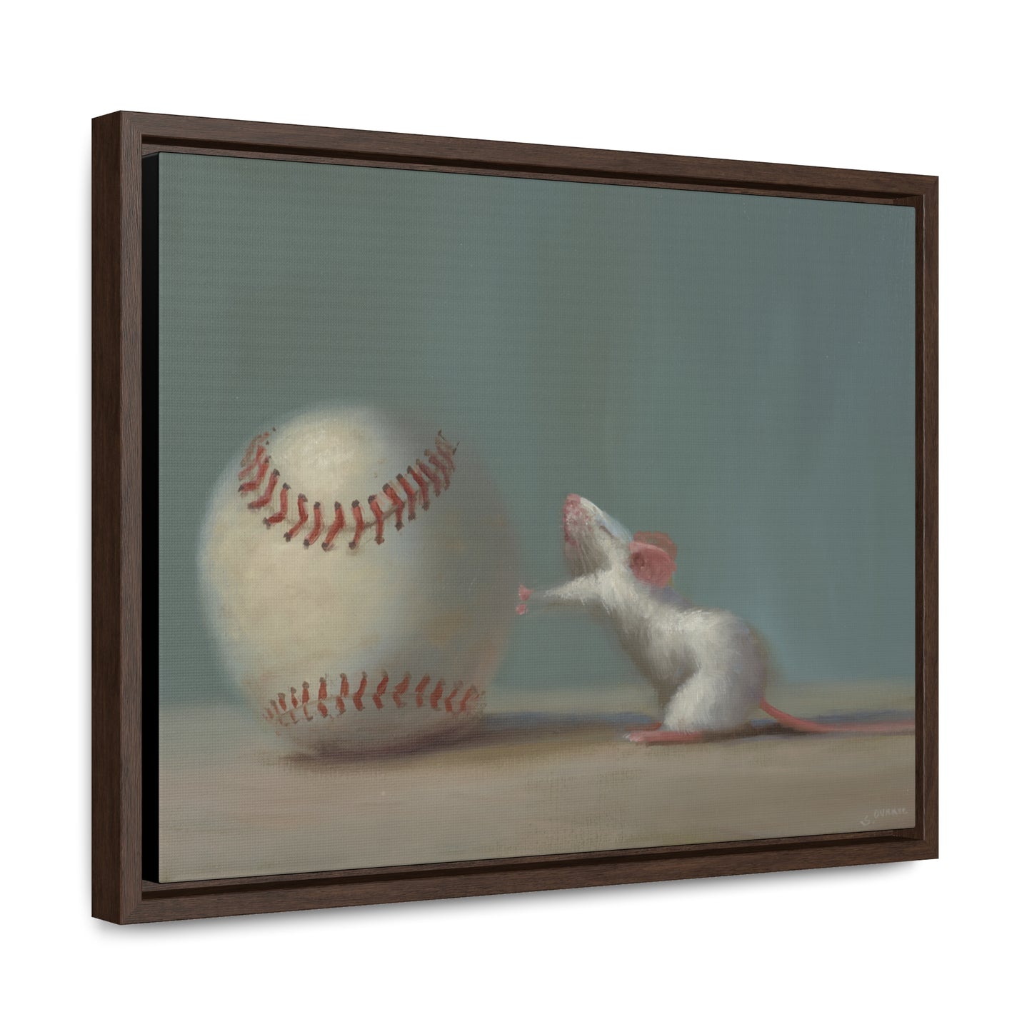 Stuart Dunkel: "Fair Play" - Framed Canvas Reproduction