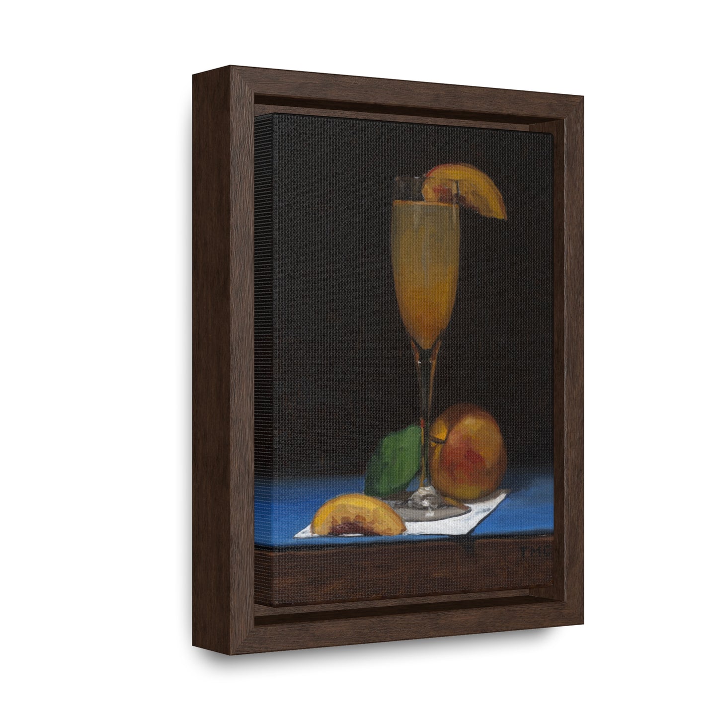 Todd M Casey: "Bellini" - Framed Canvas Reproduction