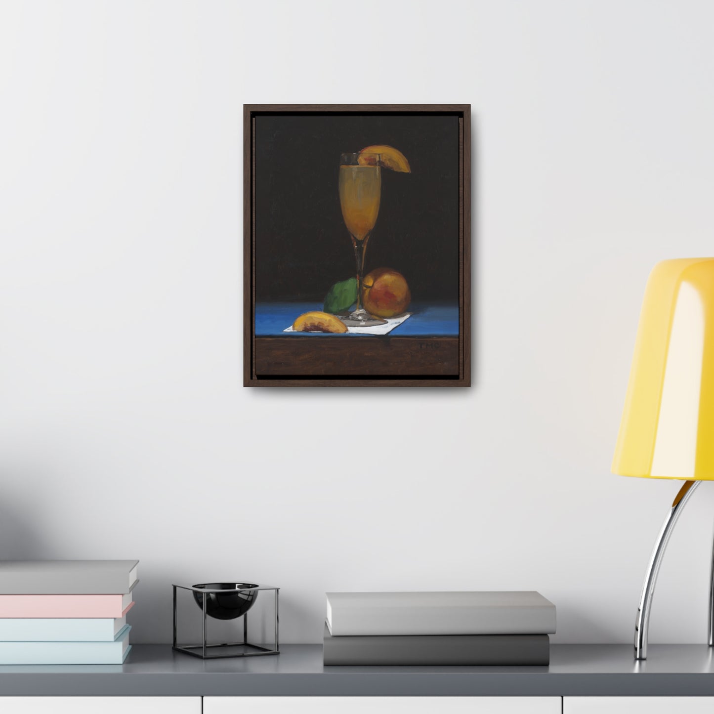 Todd M Casey: "Bellini" - Framed Canvas Reproduction