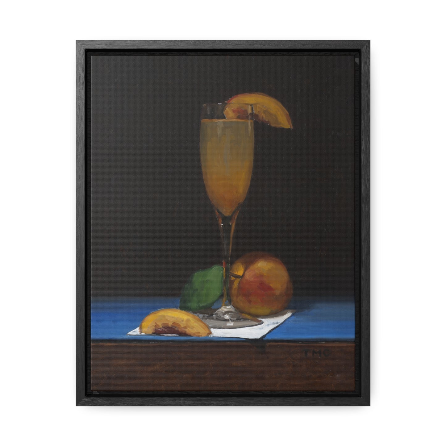 Todd M Casey: "Bellini" - Framed Canvas Reproduction