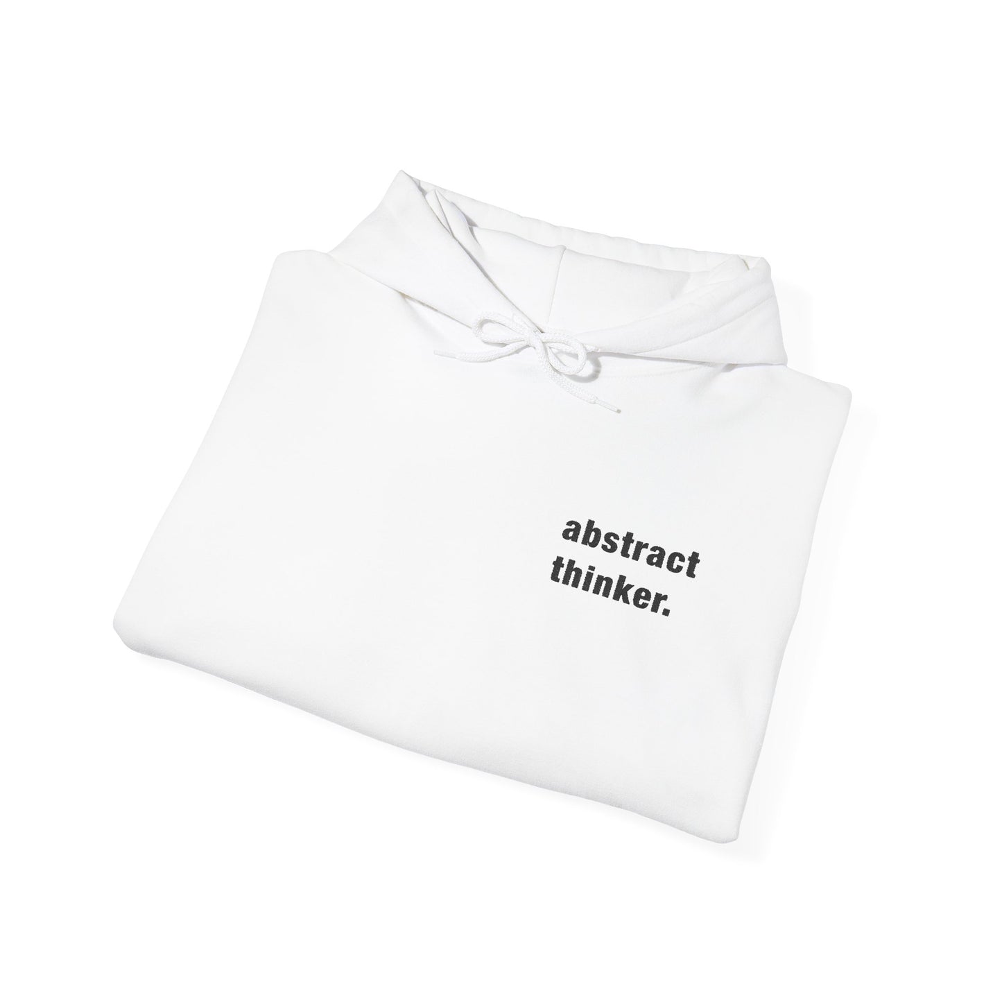 Unisex Heavy Blend™ Hoodie - Abstract Thinker Quote Sweatshirt