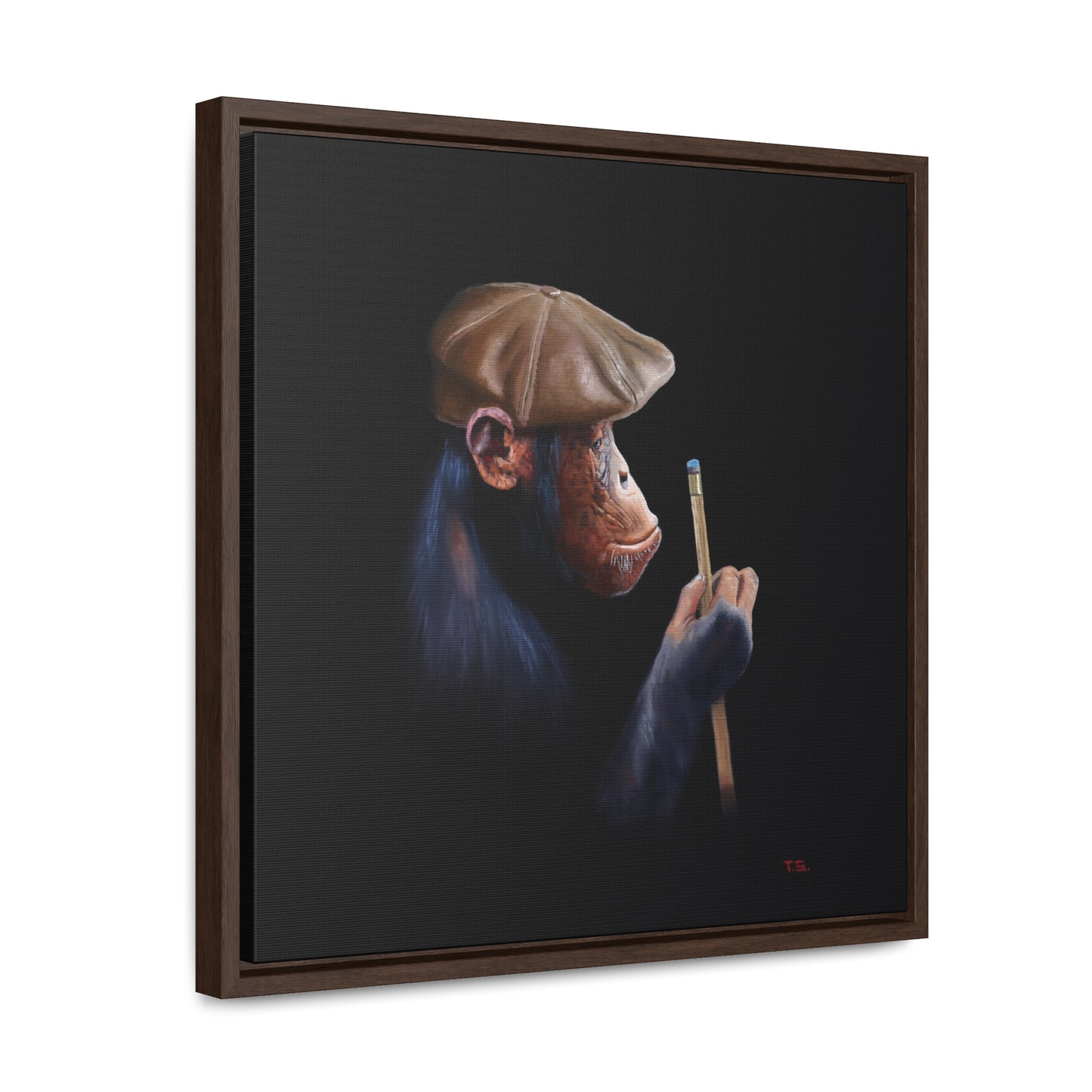 Tony South: "Hustle" - Framed Canvas Reproduction