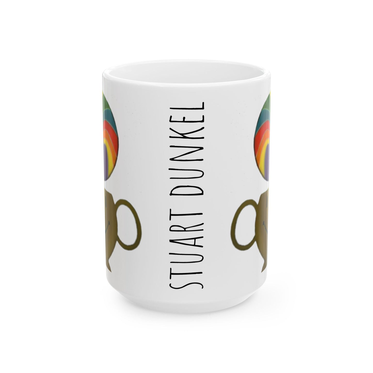 Stuart Dunkel | Be Happy Ceramic Mug