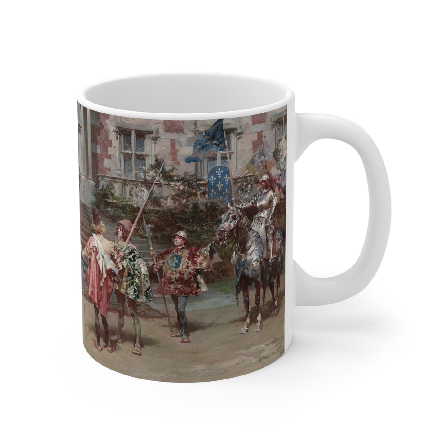 Ludovico Marchetti: "The Knight of Lily" Ceramic Mug (11oz\15oz\20oz)