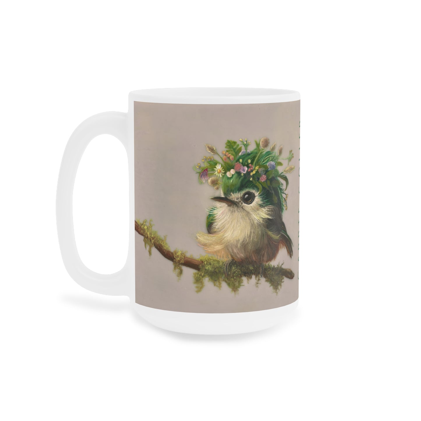 Carrie Goller: "Emerald" Ceramic Mug (11oz\15oz\20oz)