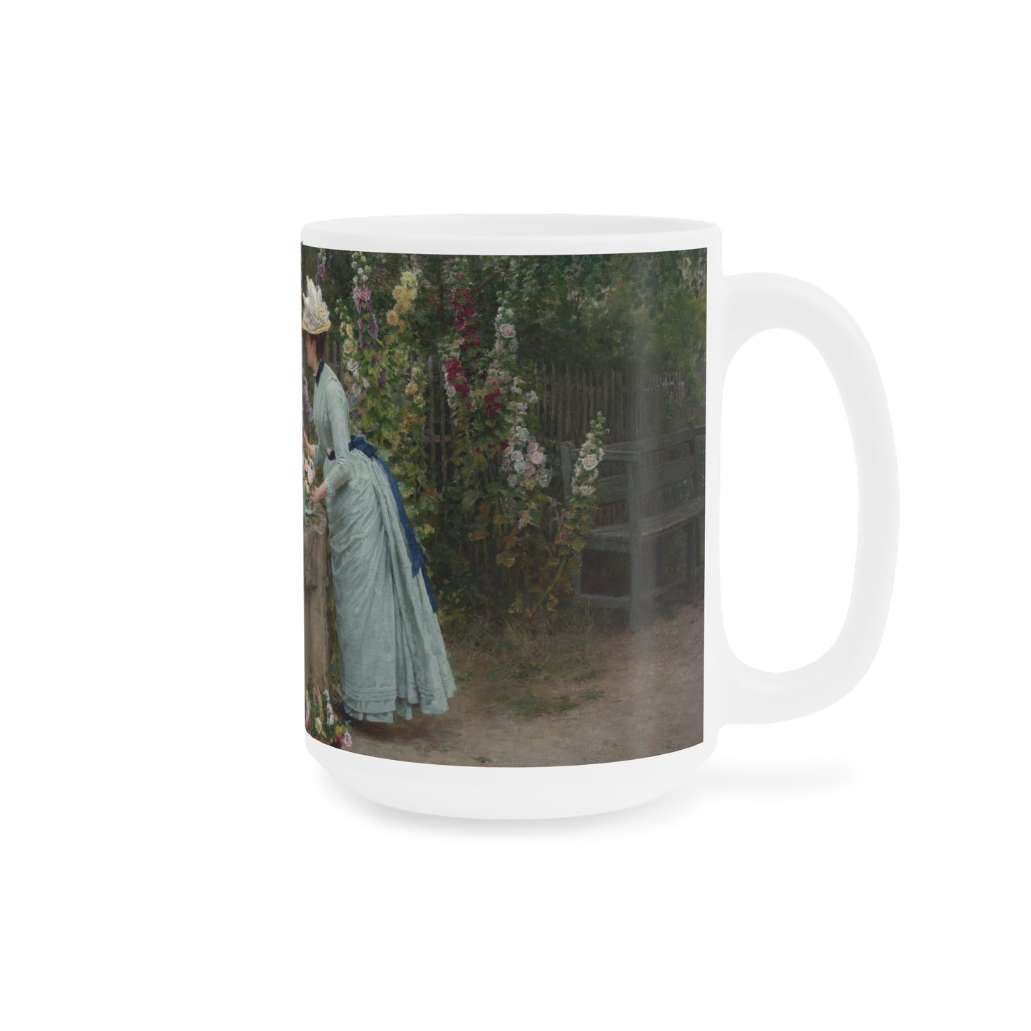 Marie Francois Firmin-Girard: "Un Puits Mitoyen" Ceramic Mug (11oz\15oz\20oz)