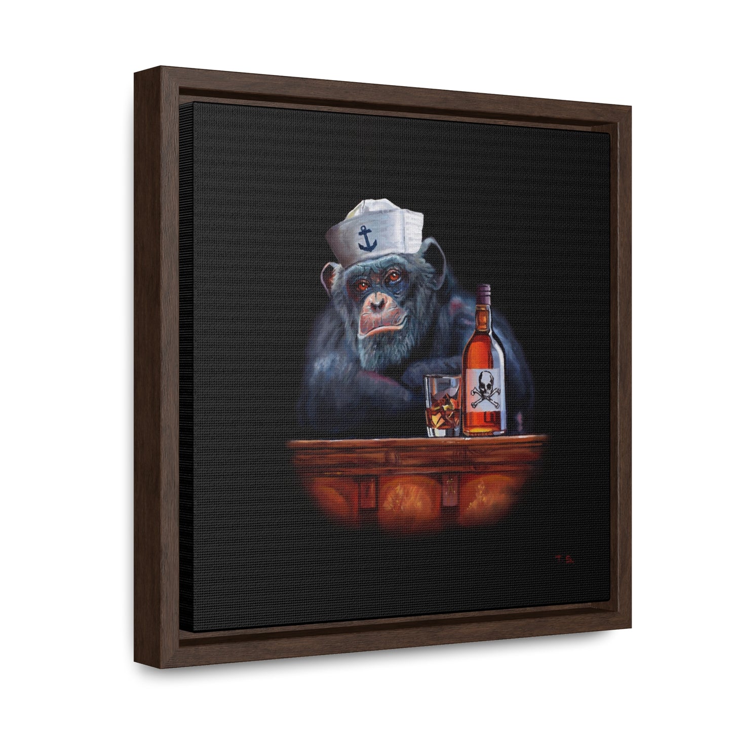Tony South: "Ahoy" - Framed Canvas Reproduction