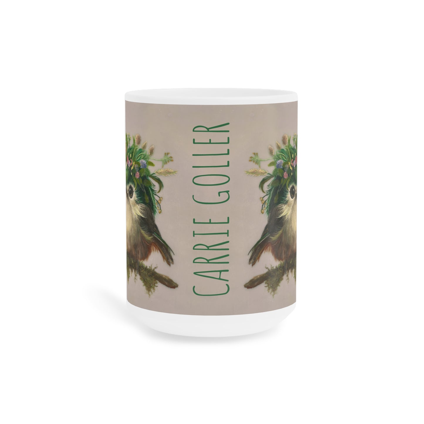 Carrie Goller: "Emerald" Ceramic Mug (11oz\15oz\20oz)