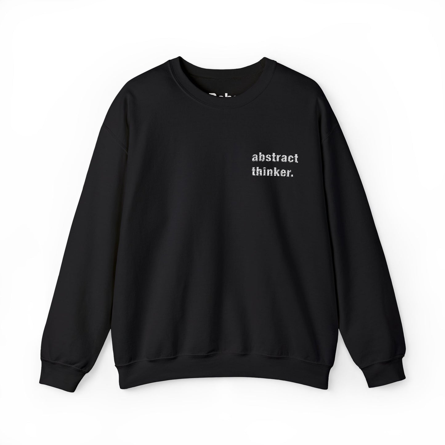 Abstract Thinker Unisex Crewneck Sweatshirt - Casual Comfort for Creative Minds