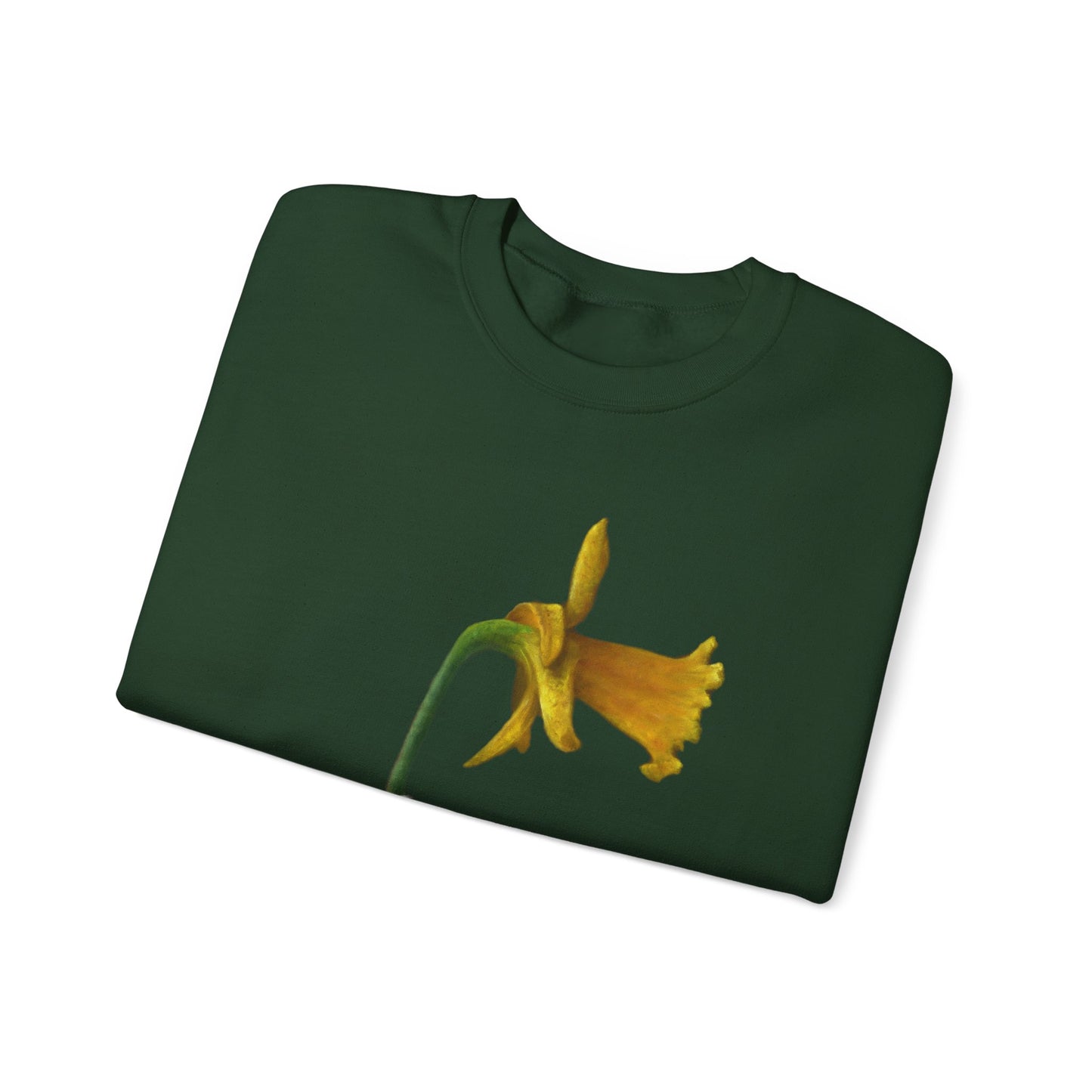 Stuart Dunkel: "Curious Yellow" Crewneck Sweatshirt