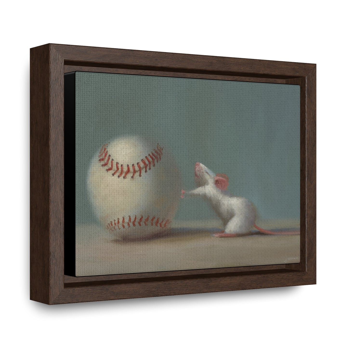 Stuart Dunkel: "Fair Play" - Framed Canvas Reproduction