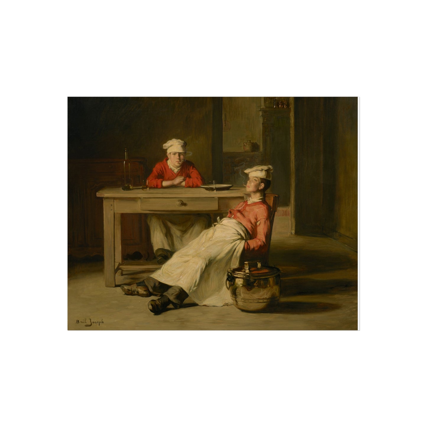 Joseph Bail: "Le repos" - Fine Art Posters