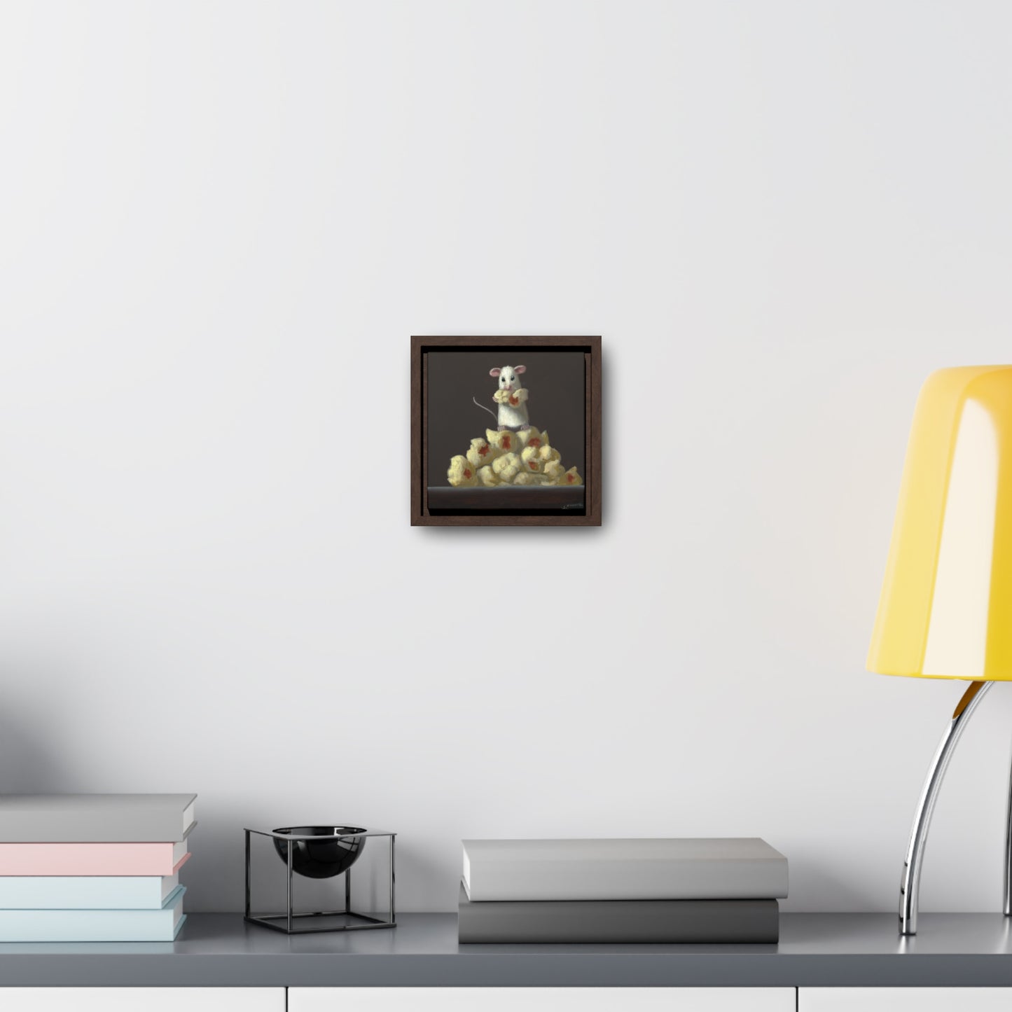 Stuart Dunkel: "More Butter" - Framed Canvas Reproduction