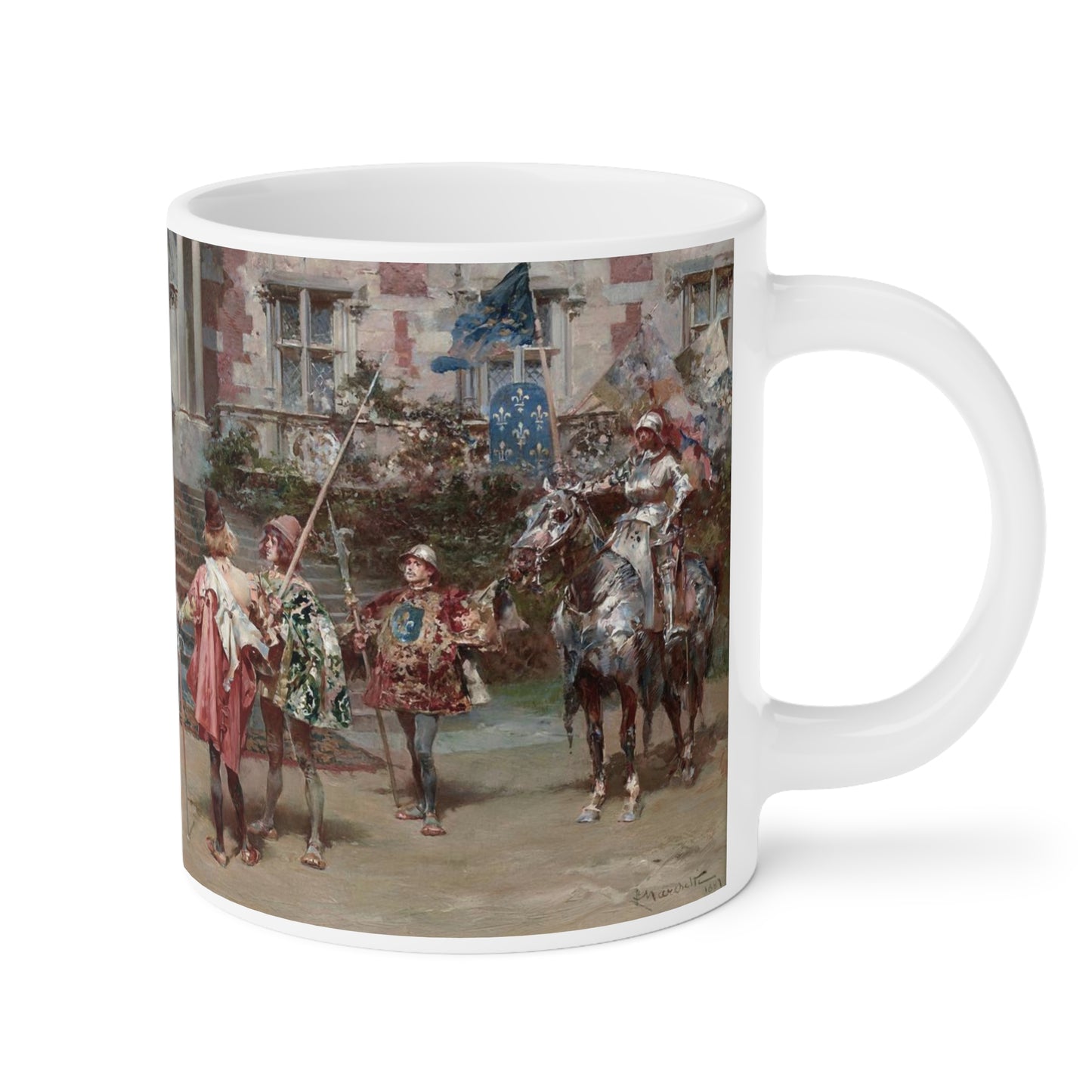 Ludovico Marchetti: "The Knight of Lily" Ceramic Mug (11oz\15oz\20oz)