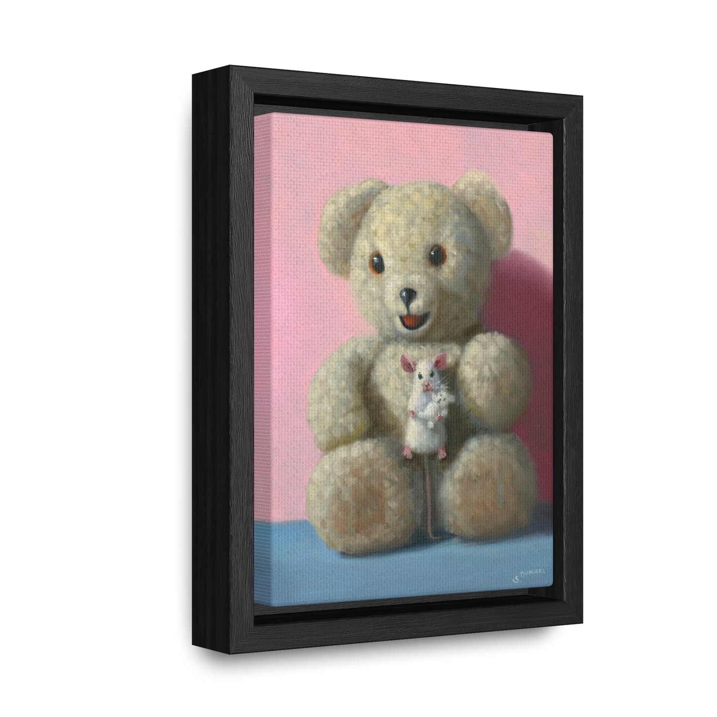 Stuart Dunkel: "Teddies" - Framed Canvas Reproduction