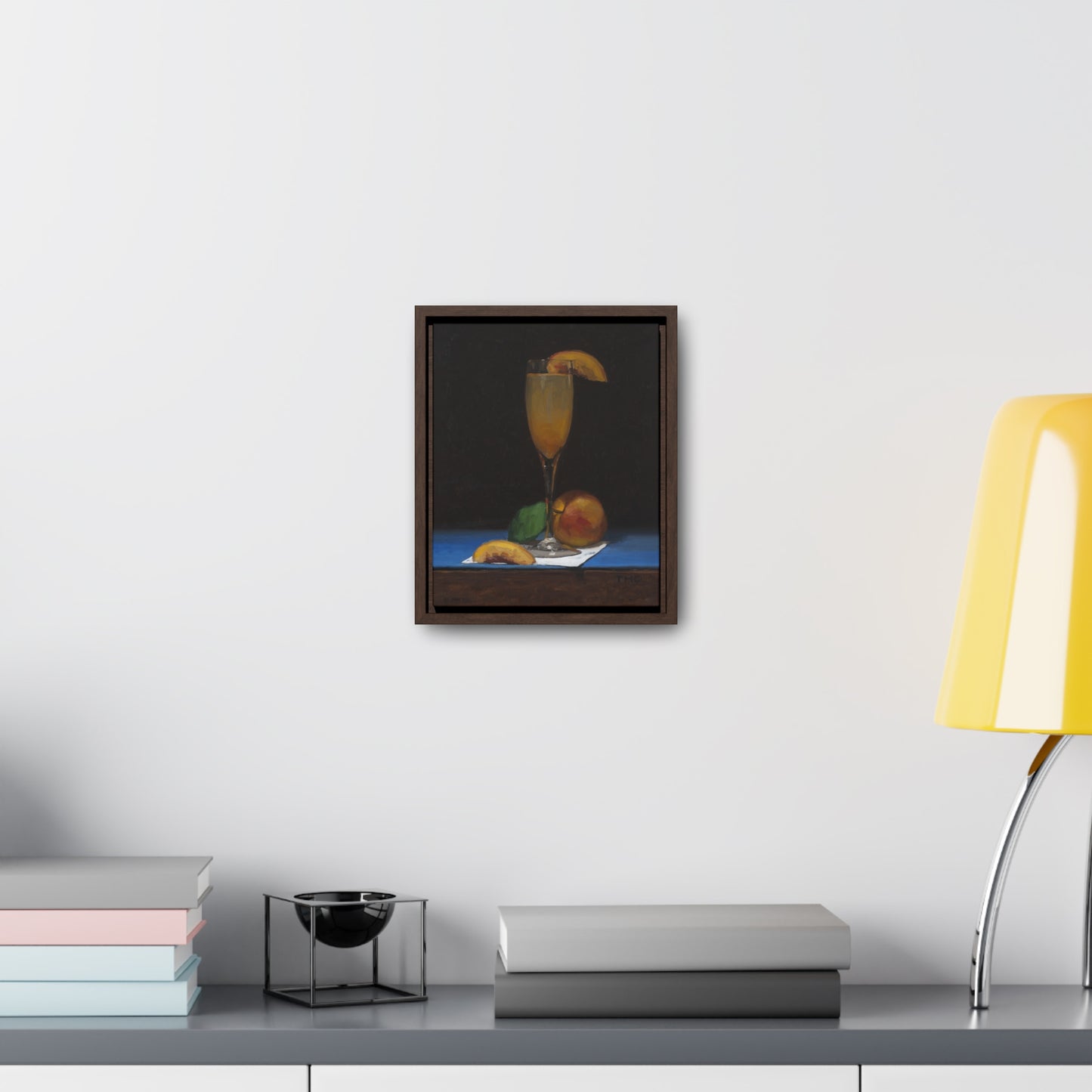 Todd M Casey: "Bellini" - Framed Canvas Reproduction