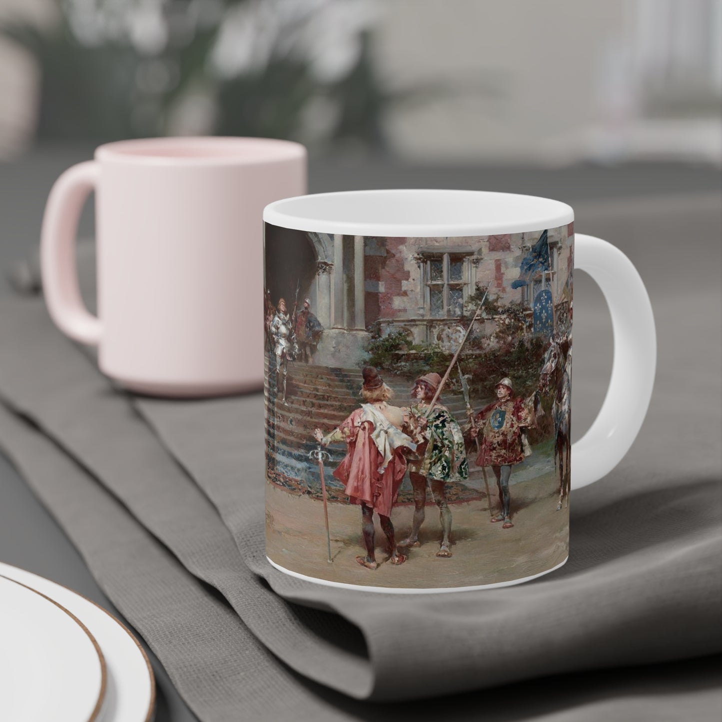Ludovico Marchetti: "The Knight of Lily" Ceramic Mug (11oz\15oz\20oz)