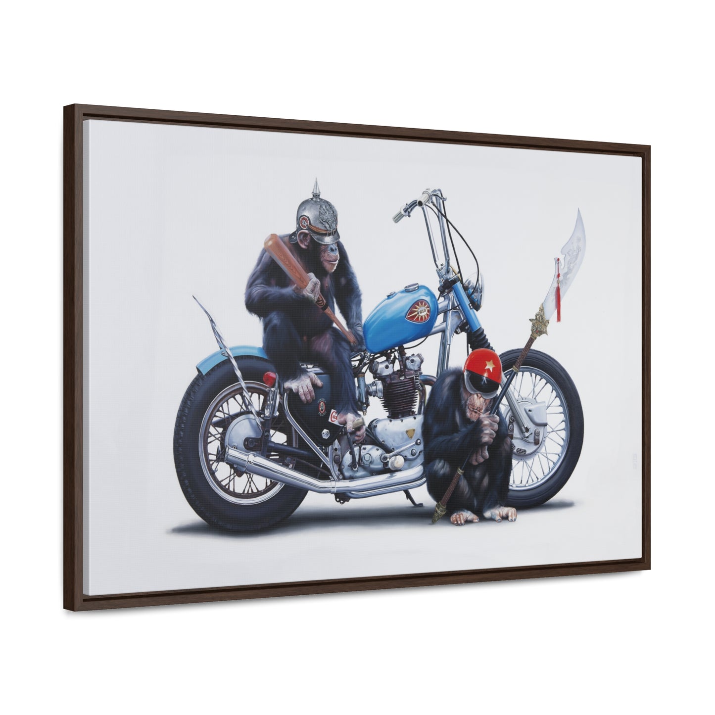 Tony South: "Defunct" - Framed Canvas Reproduction