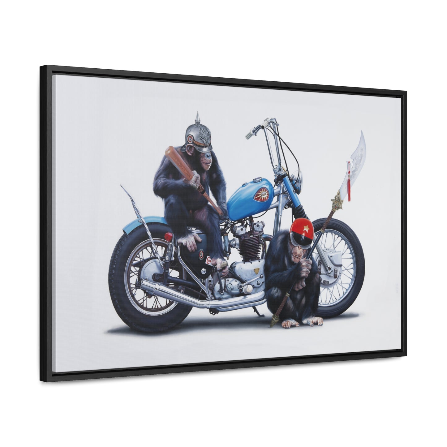 Tony South: "Defunct" - Framed Canvas Reproduction