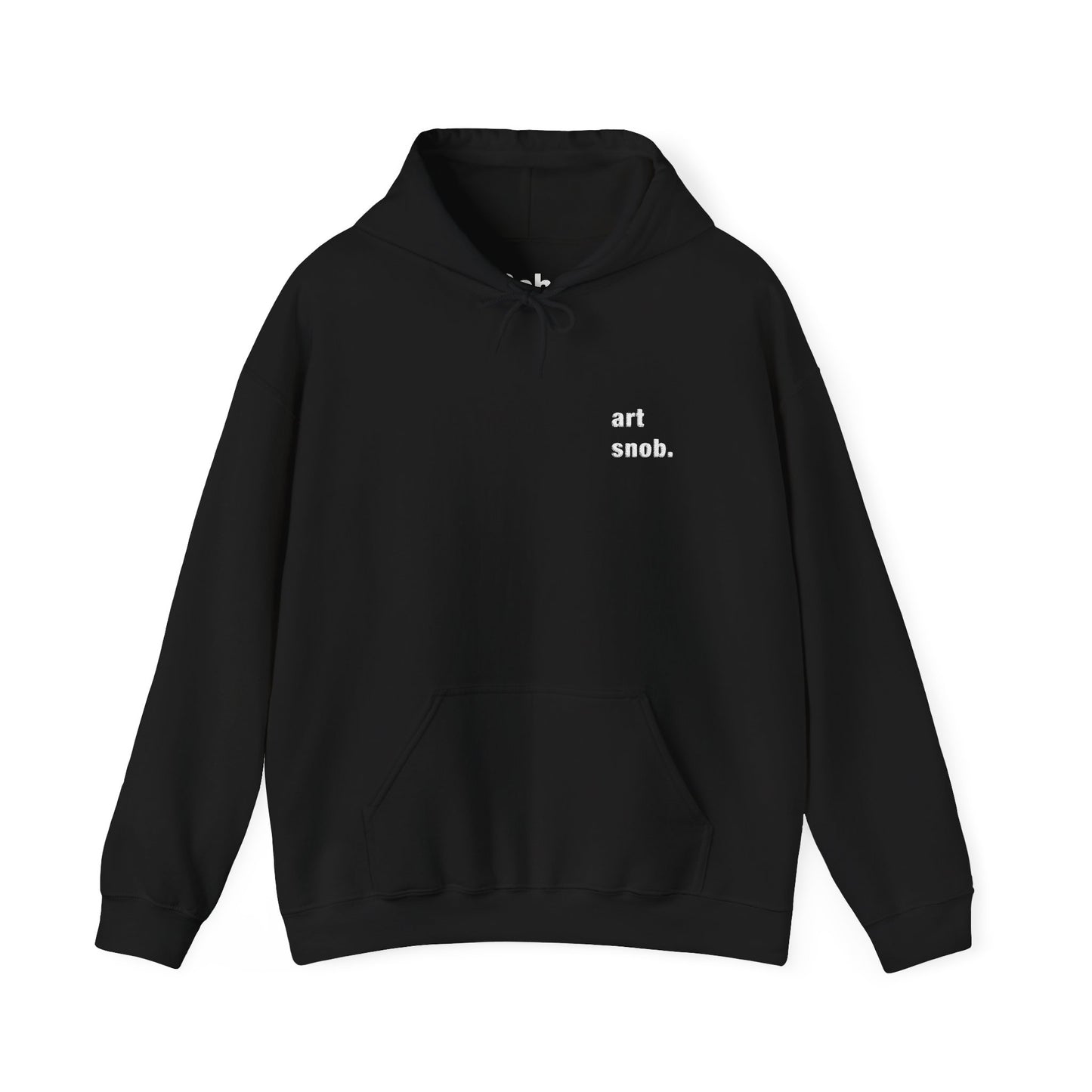 Art Snob Unisex Heavy Blend™ Hooded Sweatshirt - Trendy Minimalist Apparel