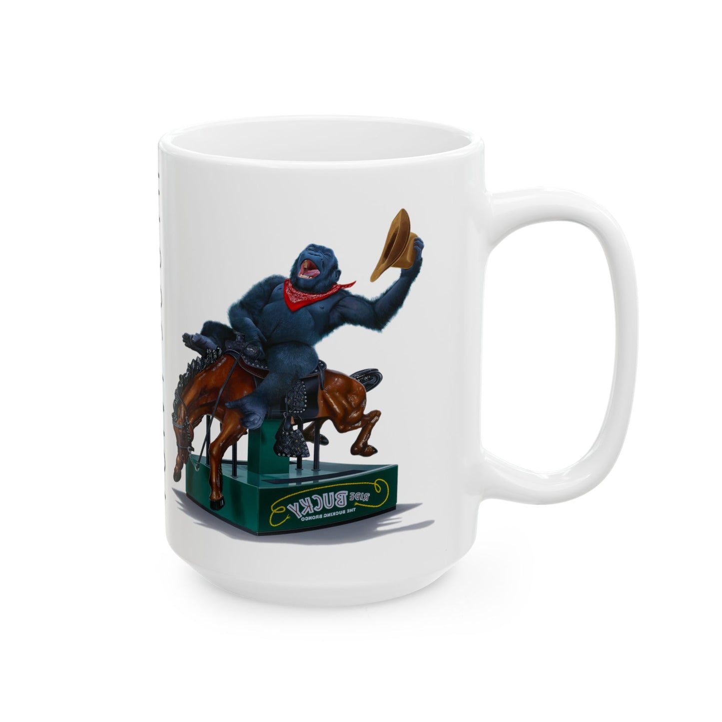 Tony South | Bronc Ceramic Art Mug (15oz)