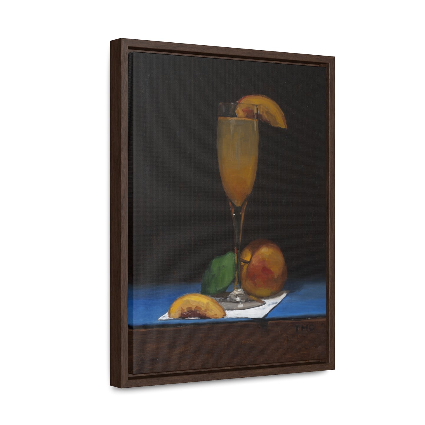 Todd M Casey: "Bellini" - Framed Canvas Reproduction