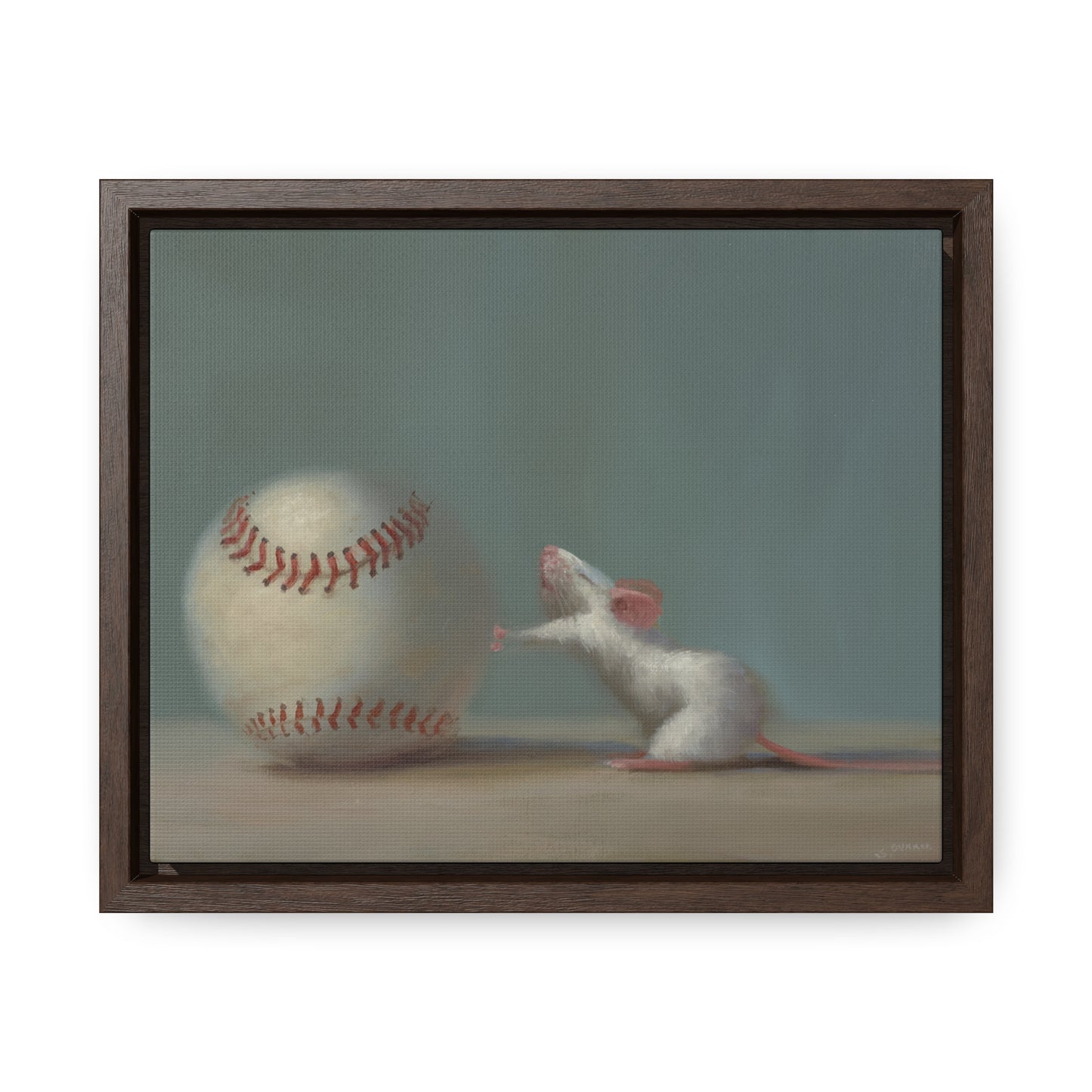 Stuart Dunkel: "Fair Play" - Framed Canvas Reproduction