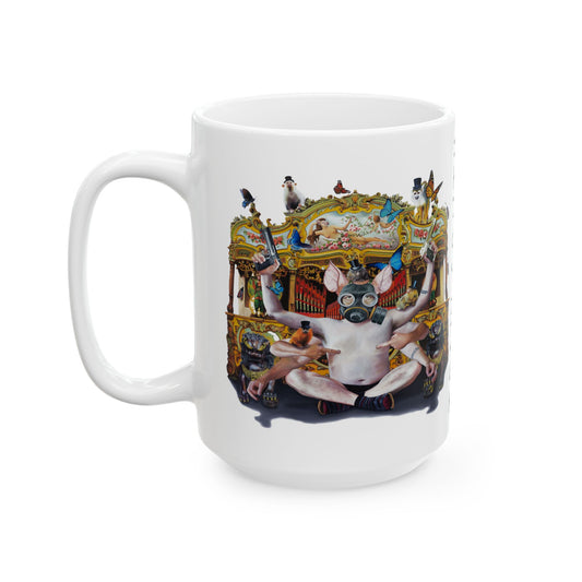 Tony South | Credo quia absurdum (I believe because it is absurd) Ceramic Mug (15oz)