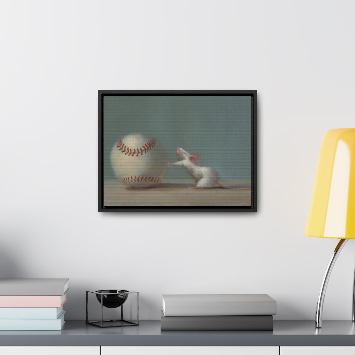 Stuart Dunkel: "Fair Play" - Framed Canvas Reproduction