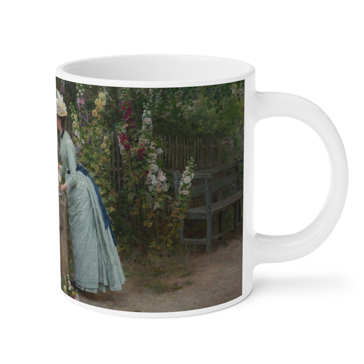 Marie Francois Firmin-Girard: "Un Puits Mitoyen" Ceramic Mug (11oz\15oz\20oz)