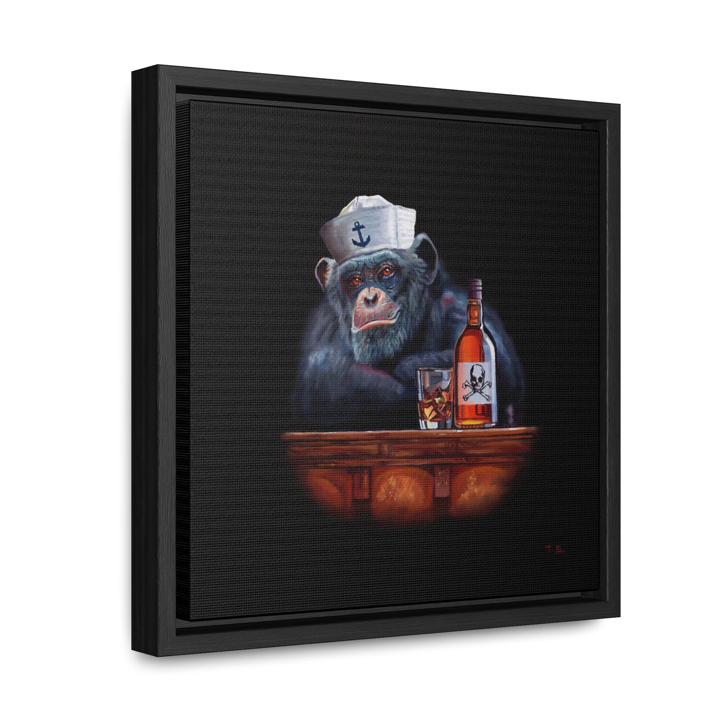 Tony South: "Ahoy" - Framed Canvas Reproduction