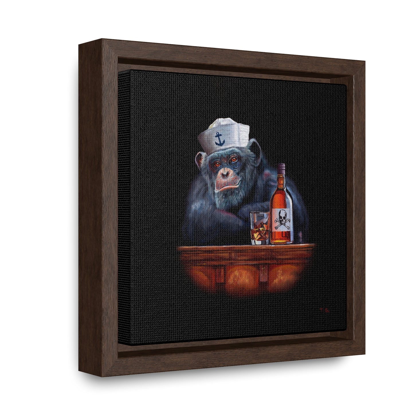 Tony South: "Ahoy" - Framed Canvas Reproduction
