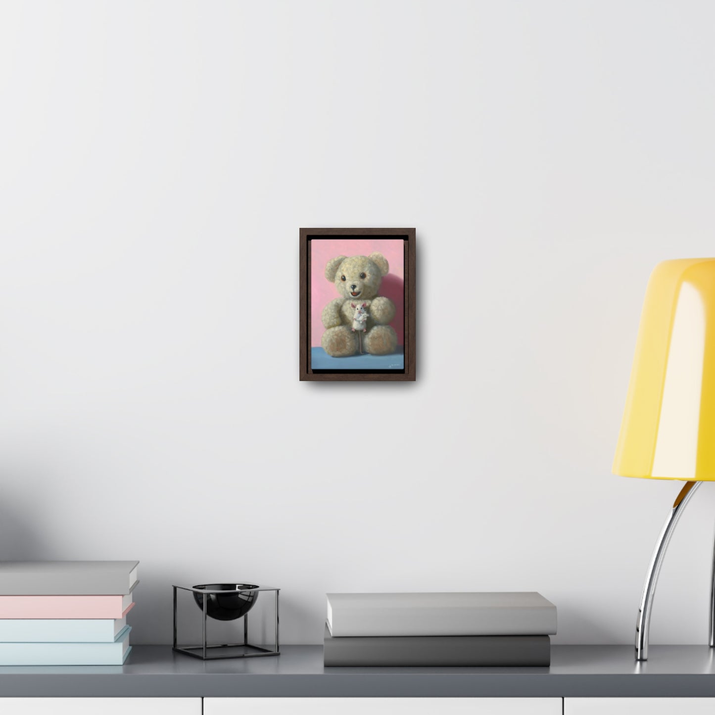 Stuart Dunkel: "Teddies" - Framed Canvas Reproduction