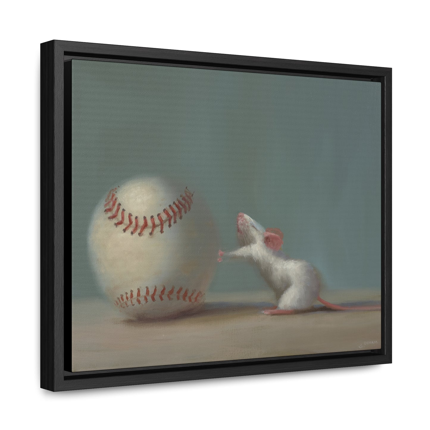 Stuart Dunkel: "Fair Play" - Framed Canvas Reproduction