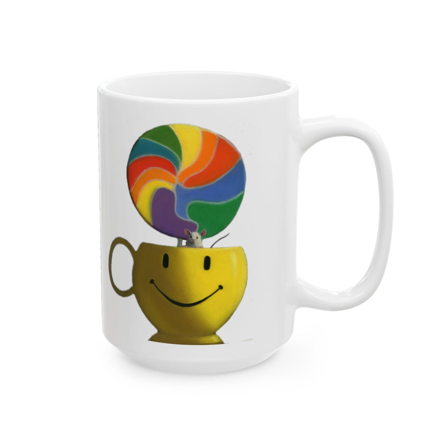 Stuart Dunkel | Be Happy Ceramic Mug