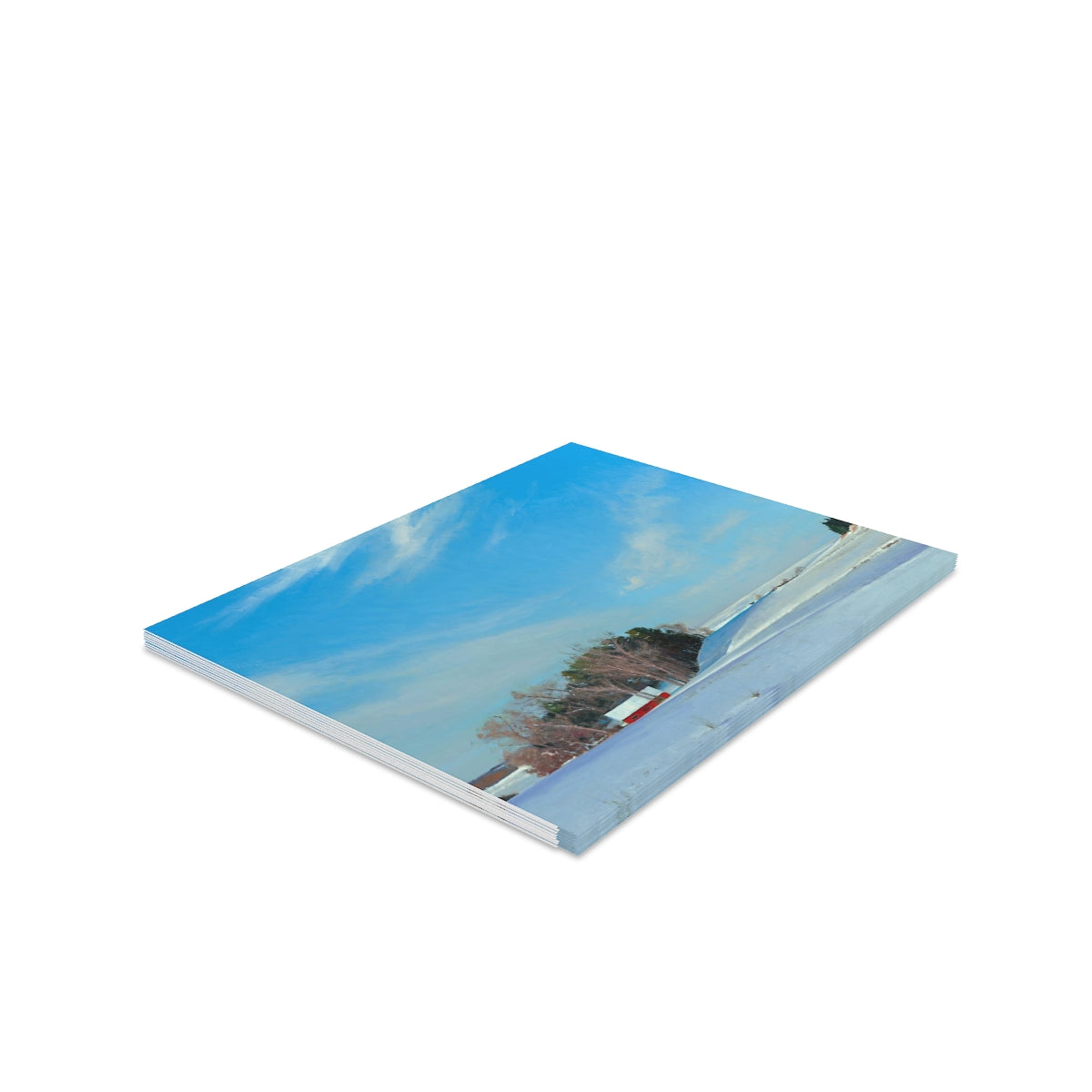 Ben Bauer: "Winter Hills of Somerset" Greeting cards (8, 16, and 24 pcs)