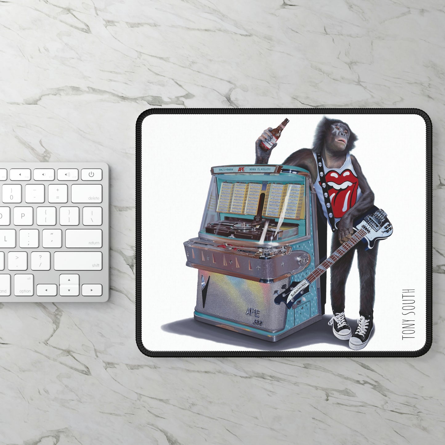Tony South: "Jukebox Hero" - Gaming Mouse Pad