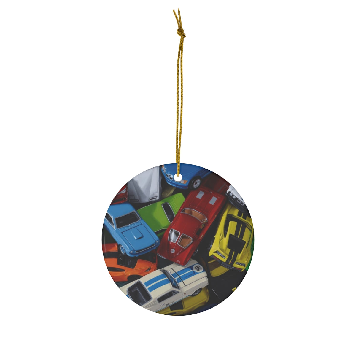 Kari Tirrell: "Car Jumble" - Holiday Ornament