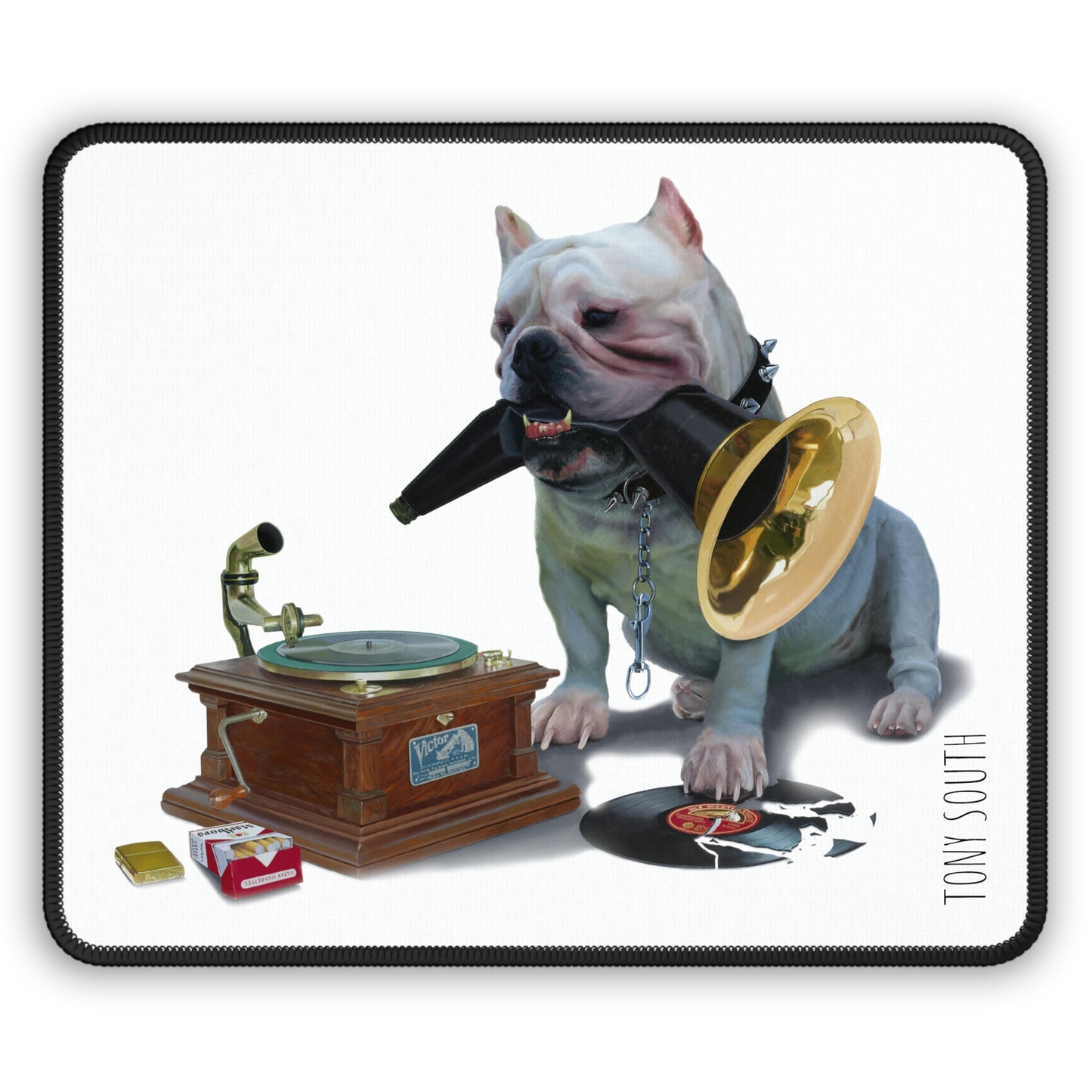 Tony South: "His Masters Voice" - Gaming Mouse Pad