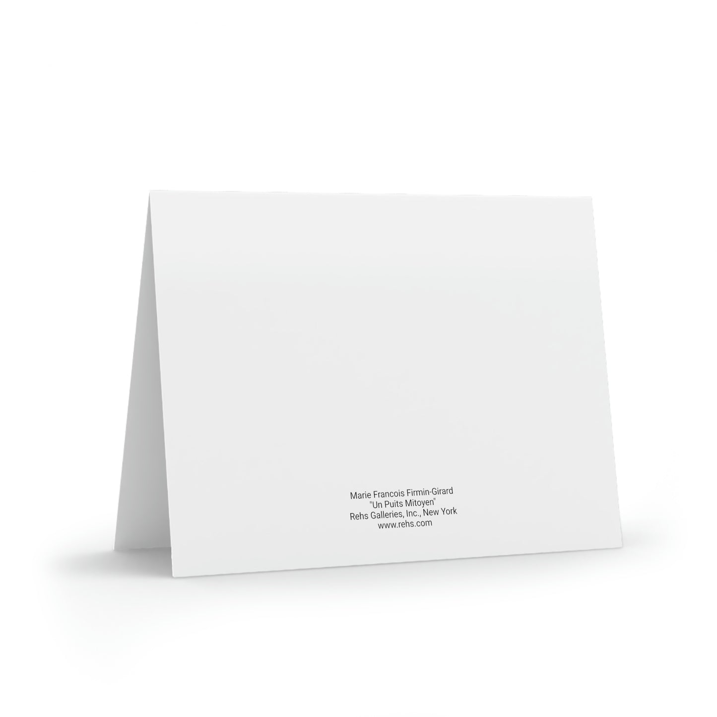 Marie Francois Firmin-Girard: "Un Puits Mitoyen" - Greeting cards (8, 16, and 24 pcs)