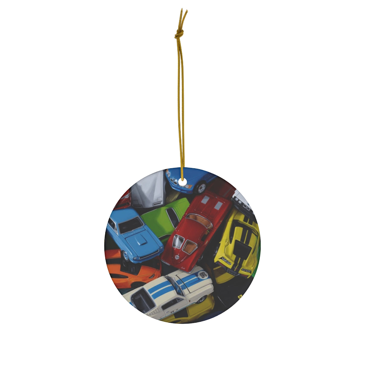 Kari Tirrell: "Car Jumble" - Holiday Ornament