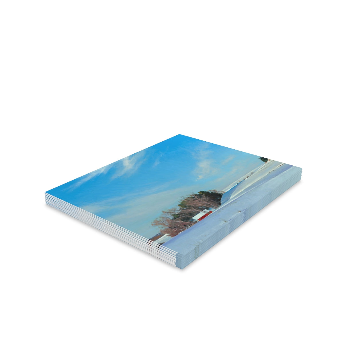 Ben Bauer: "Winter Hills of Somerset" Greeting cards (8, 16, and 24 pcs)