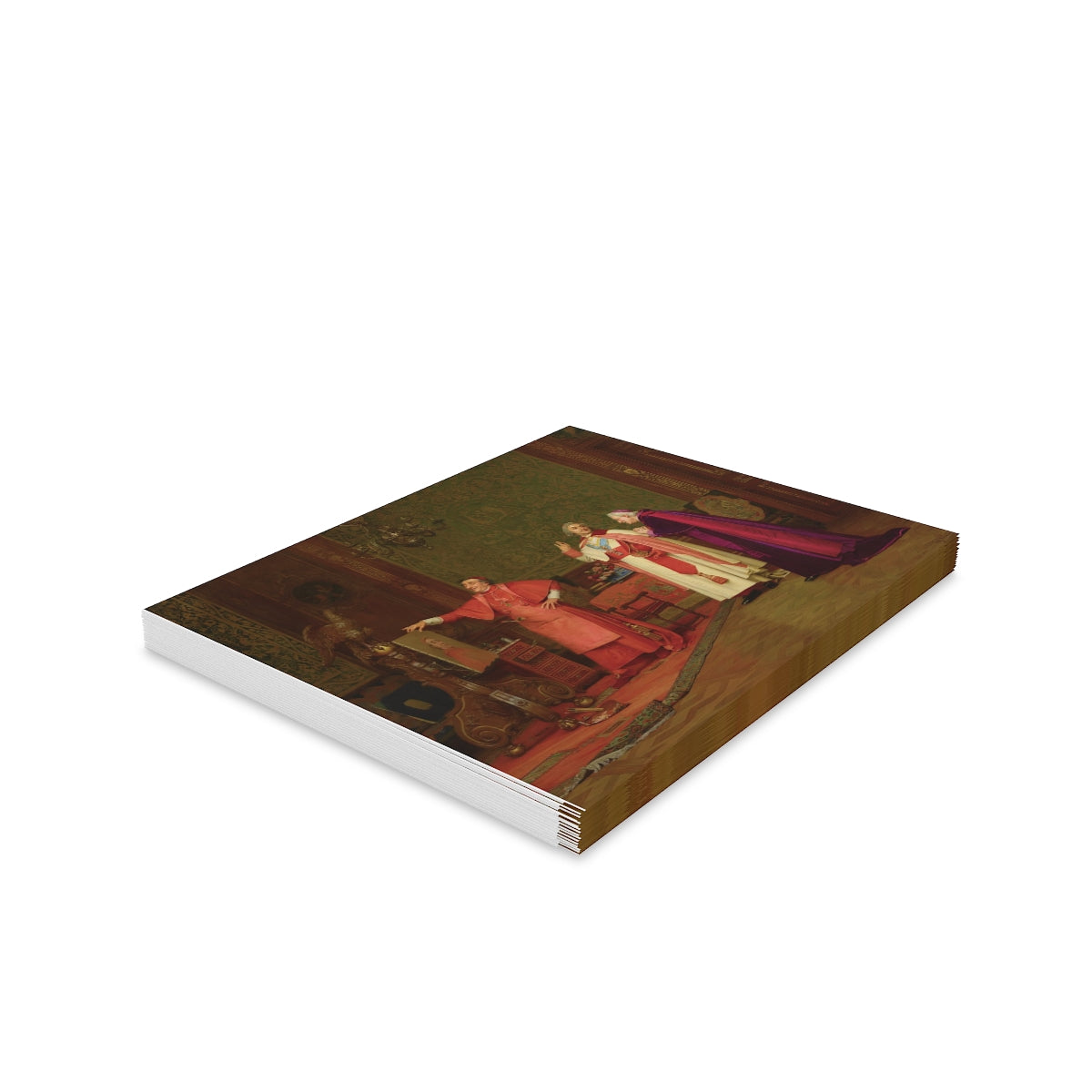 Jehan-Georges Vibert: "Peint par lui-même" Greeting cards (8, 16, and 24 pcs)