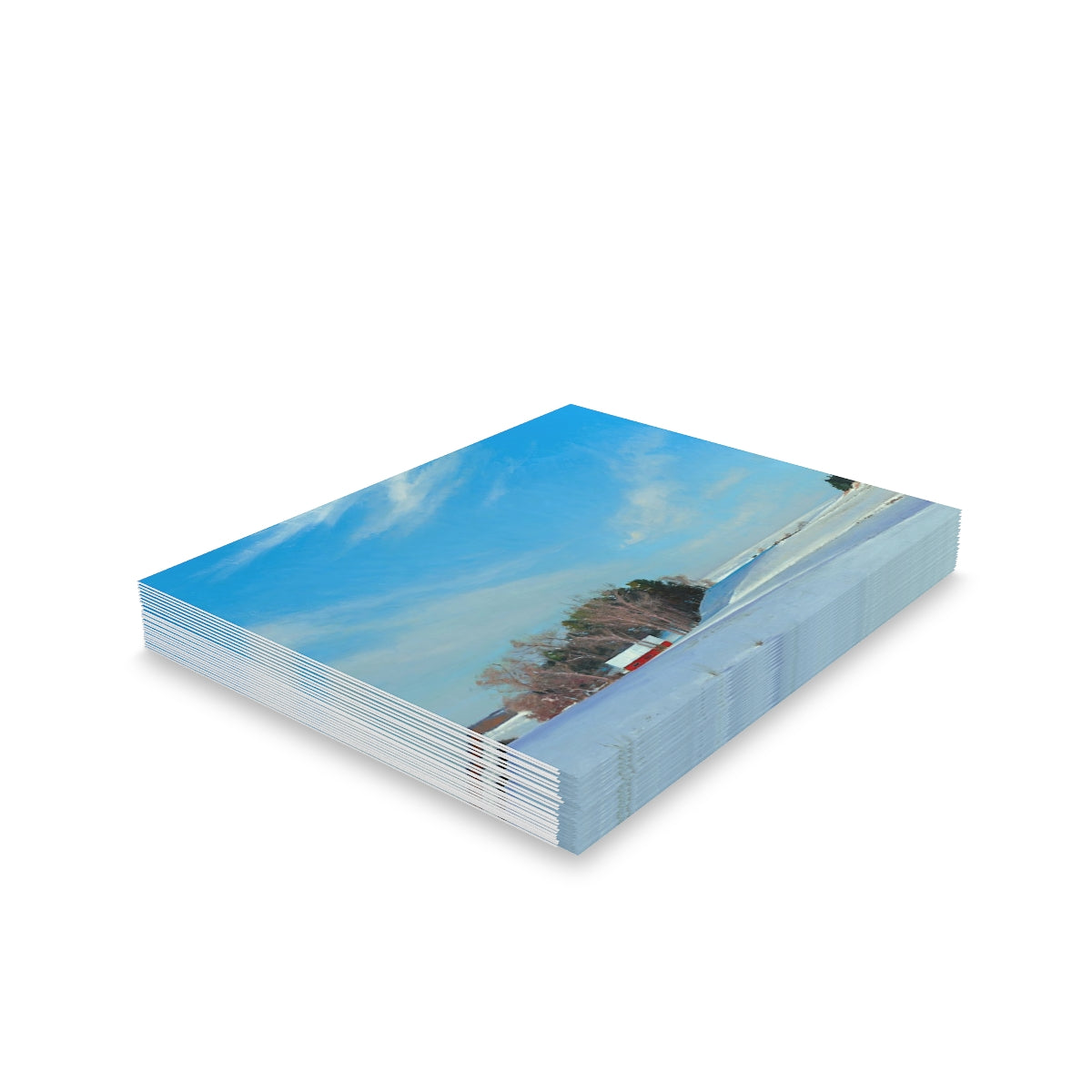Ben Bauer: "Winter Hills of Somerset" Greeting cards (8, 16, and 24 pcs)