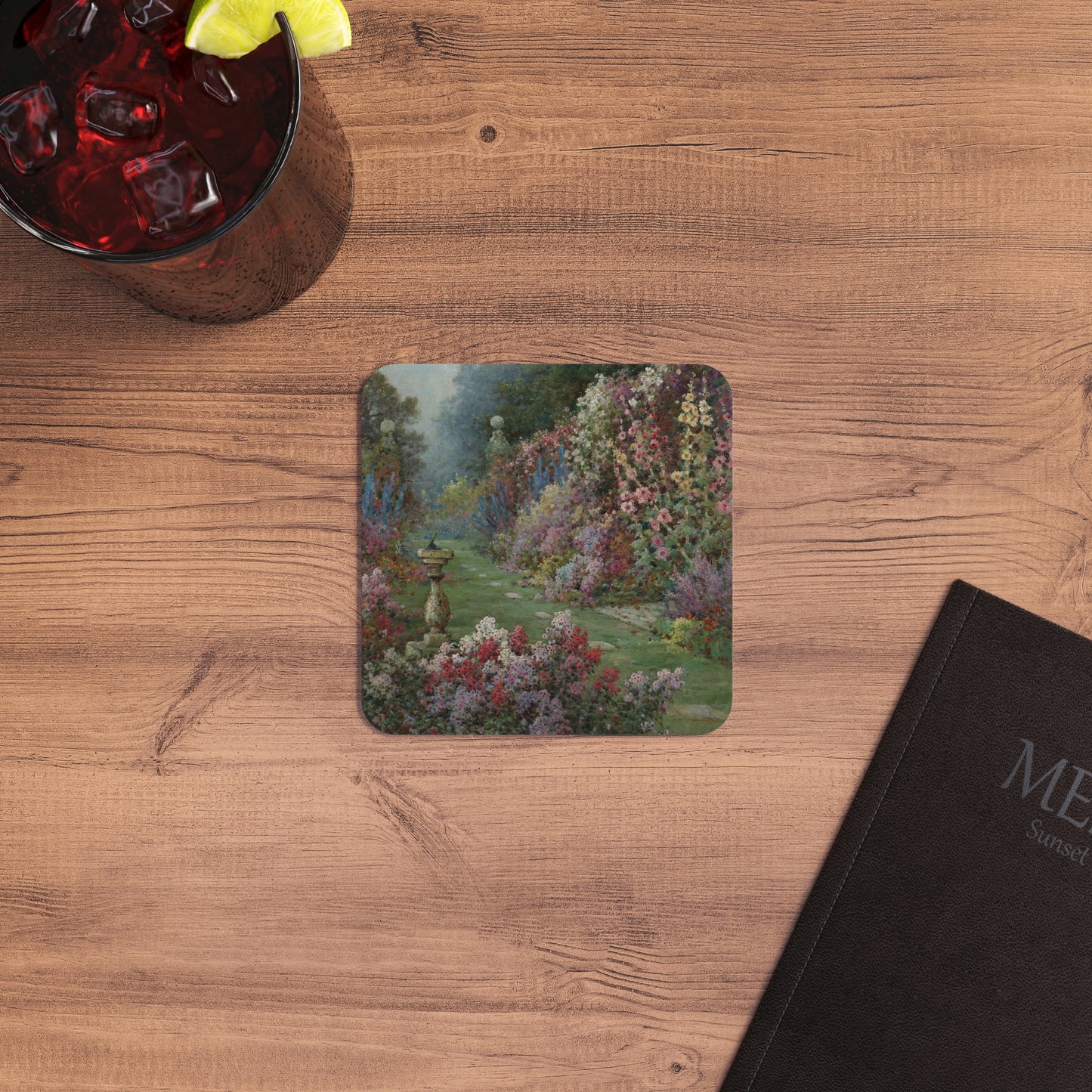 Alfred de Breanski, Jr. "The Herbaceous Border" - Coasters (50, 100 pcs)