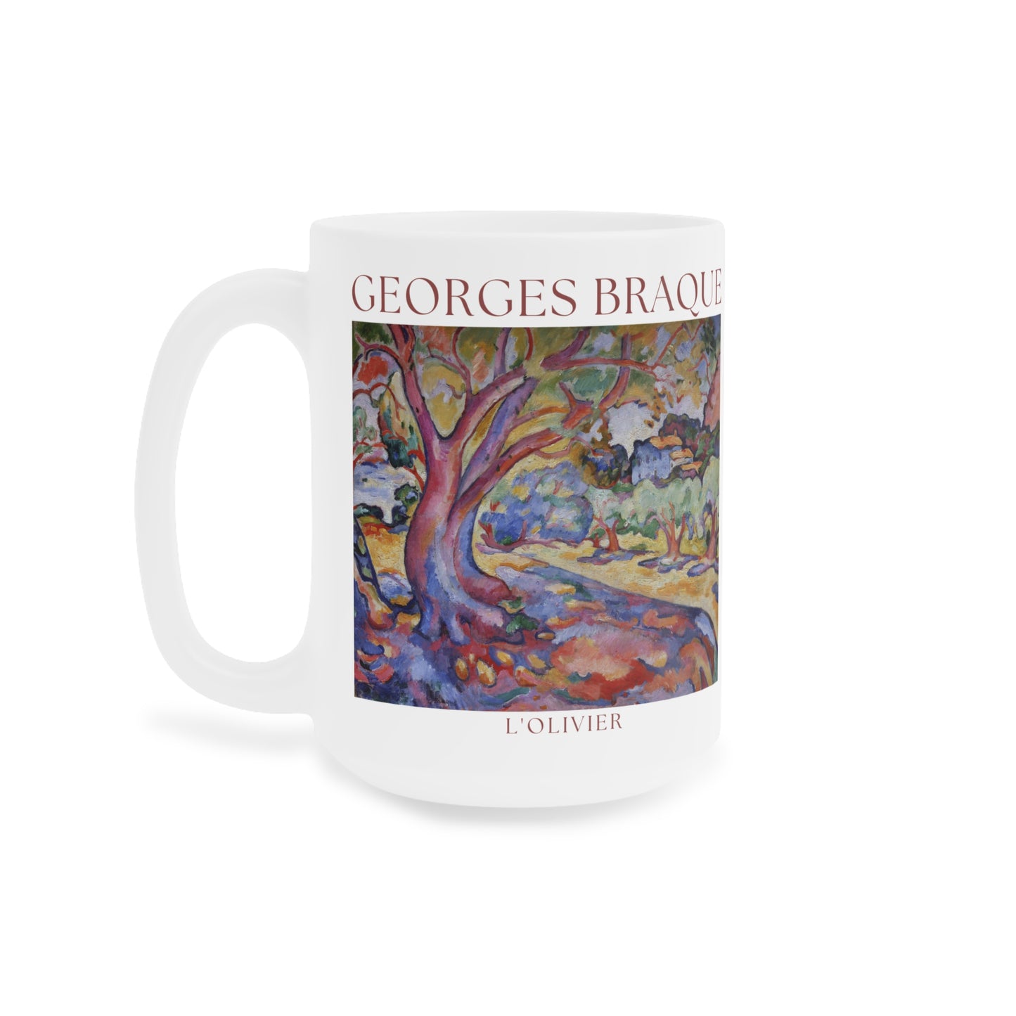 Georges Braque: "L'Olivier" Ceramic Mug (11oz\15oz\20oz)