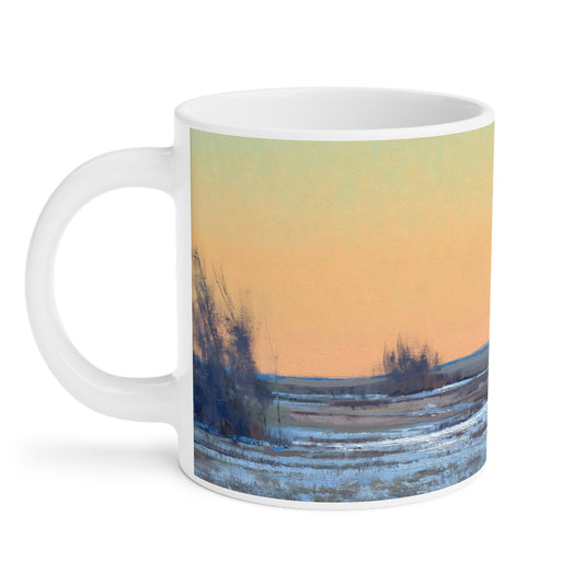 Ben Bauer: "Late Afternoon in March, Lowry, MN" Ceramic Mug (11oz, 15oz, 20oz)