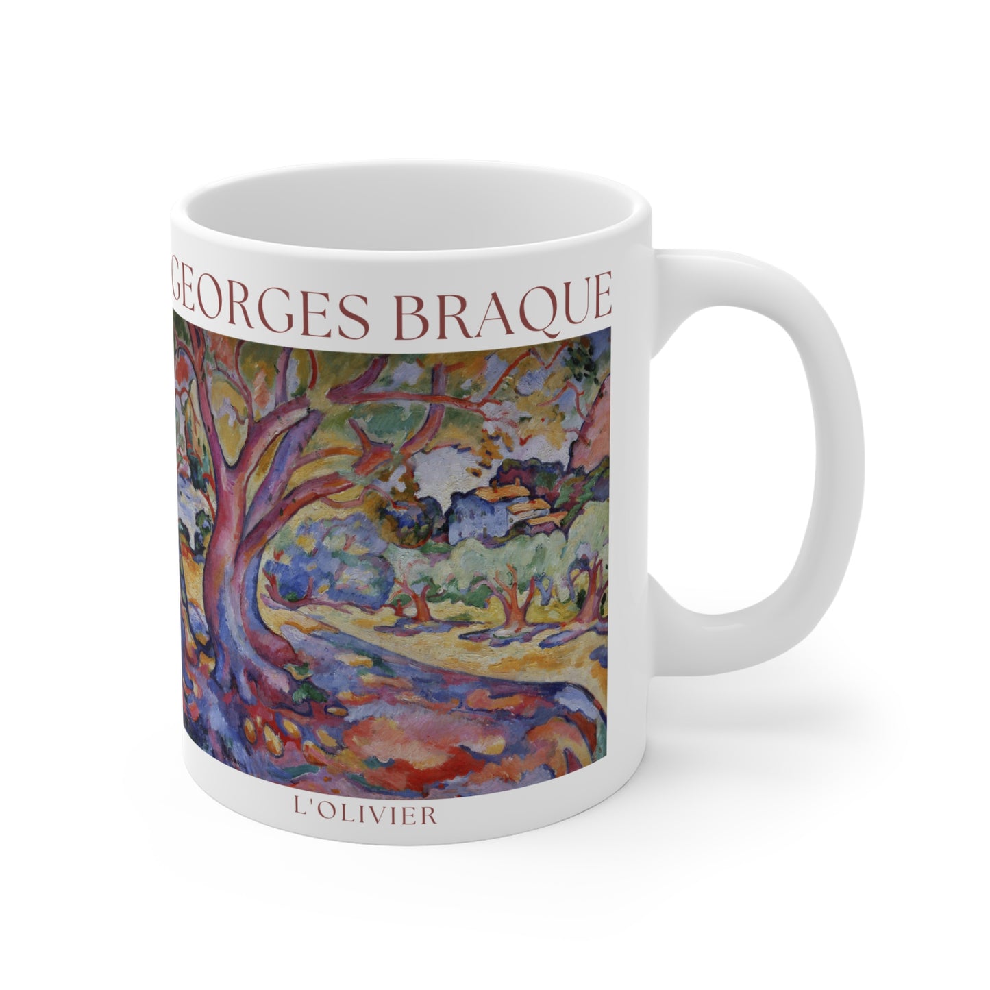 Georges Braque: "L'Olivier" Ceramic Mug (11oz\15oz\20oz)