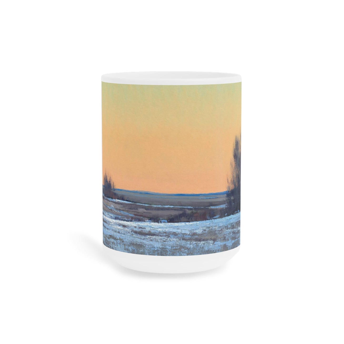 Ben Bauer: "Late Afternoon in March, Lowry, MN" Ceramic Mug (11oz, 15oz, 20oz)